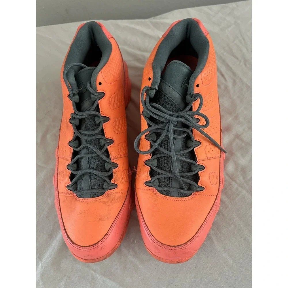 Air Jordan 9 Retro Low Bright Mango 2016 Men's Size 12